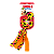 Brinquedo Reforçado Bola com Corda de Puxar e Apito High-Viz - Kong - Imagem 1