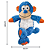 Brinquedo Knots Macaco com Apito e Corda Interna 28cm - Kong - Imagem 2