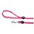 Guia para Cães Fita Rosa Neon Memopet 110cm - My Family - Imagem 1