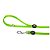 Guia para Cães Fita Verde Neon Memopet 110cm - My Family - Imagem 1