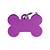 Plaquinha de Identificação Osso Roxo - MyFamily - Imagem 1
