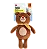 Brinquedo Pelúcia Urso com Apito - Fofos - Imagem 1
