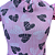 Roupa para Cachorro Blusa Rosa de Corações - Pink & Fanny - Imagem 3