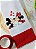 Pano de Prato Mickey e Minnie Love - Imagem 1