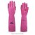 Luva Látex Ranhurada Rosa Ca 36368 Volk - Imagem 1
