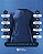 Camiseta com Proteção UV50+ Azul Marinho - Imagem 2