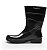 Bota De Pvc Preta Sem Forro Cano Médio Ca 37456 Bracol - Imagem 3
