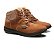 Botina Cadarço Nobuck Mel Femme Bpf Bracol Ca 40872 - Imagem 1