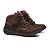 Botina Cadarço Nobuck Marrom Femme Bpf Bracol Ca 40872 - Imagem 1