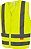 Colete Refletivo Amarelo Fluorescente Sem Bolso Steelflex - Imagem 1