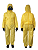 Macacão TNT Covertech 300 Amarelo Volk Ca 39182 - Imagem 1