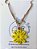 Colar Floral Medalhão - Imagem 2