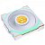 Cooler Lian Li Uni Fan SL WIRELESS LCD 120 Branco - Imagem 2