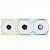 Kit 3 Cooler Lian Li Uni Fan SL WIRELESS LCD 120 REVERSE Branco - Imagem 3