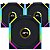 Kit 3 Cooler Lian Li Uni Fan SL WIRELESS LCD 120 REVERSE Preto - Imagem 1