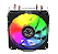 Air Cooler Pcyes Tundra 120MM Rainbow - Imagem 2
