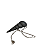 Colar Pingente de Fantasma Nulo Stardew Valley - Preto - Imagem 1