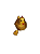 Galinha Stardew Valley Miniatura - Galinha Dourada da Perfeição - Imagem 1