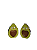 Chaveiro Abacate/Avocado Romântico Par - Imagem 1