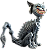 Gato de Cheshire Alice Madness Returns - Imagem 1
