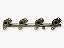 Flauta Bico Injetor Mercedes A200 1.6 Gasol 2014 2015 2016 - Imagem 2