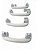 Kit Alça Segurança Pqp Bmw 320i 2014 2015 2016 2017 - Imagem 2