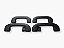 Kit Alça Seguranca Pqp Mercedes A200 2013 2014 2015 2016 - Imagem 1