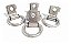 Kit Gancho Porta Malas Freelander 2 2006 2008 2009 2010 2011 - Imagem 1