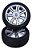 Jogo Roda Boa Pneu Meia Vida Vw Golf Tsi 2015 225 45 17 - Imagem 5