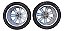 Jogo Roda Boa Pneu Meia Vida Vw Golf Tsi 2015 225 45 17 - Imagem 8