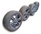 Jogo Roda Pneu Meia Vida Mini Cooper One 2011 2012 195 55 16 - Imagem 2
