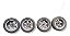 Jogo Roda Pneu Meia Vida Mini Cooper One 2011 2012 195 55 16 - Imagem 7