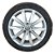 Jogo Roda Pneu Meia Vida Vw Golf Tsi Mk7 2015 2016 - Imagem 6