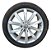 Jogo Roda Pneu Meia Vida Vw Golf Tsi Mk7 2015 2016 - Imagem 5
