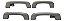 Kit Alça Segurança Pqp Bmw 320i 2016 2017 - Imagem 2