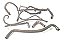 Kit Mangueira Agua Motor Land Rover Freelander 1 2003 2004 - Imagem 1