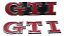 Letreiro Dianteiro Traseiro Gti Vw Golf Gti 2015 2016 2017 - Imagem 2