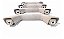 Kit Alça Segurança Pqp Chevrolet Captiva 2009 2010 2011 2012 - Imagem 3