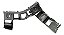 Suporte Direito Parachoque Tras Volkswagen Tiguan 2009 2013 - Imagem 1