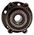 Cubo Roda Dianteira Direita Vw Tiguan 200 Cv 2.0 2014 2016 - Imagem 2