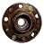 Cubo Roda Dianteira Direita Vw Tiguan 200 Cv 2.0 2014 2016 - Imagem 3
