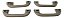 Kit Alça Segurança Pqp Honda Crv 2008 2009 2010 2011 - Imagem 2