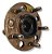 Cubo Roda Traseira Direita Hyundai Azera 2012 2013 2014 - Imagem 1