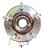 Cubo Roda Traseira Esquerda Hyundai Santa Fé 2014 2015 2016 - Imagem 2