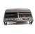 Difusor Ar Central Duplo Porta Treco Vw Touareg 2008 2009 10 - Imagem 1