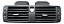Difusor Ar Central Volvo C30 T5 2010 2011 2012 - Imagem 2
