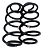 Par Mola Traseira Chevrolet Sonic 2012 2013 2014 - Imagem 1