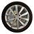 Roda Pneu Estepe Meia Vida Vw Golf Tsi Mk7 2015 2016 - Imagem 1