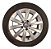 Roda Pneu Meia Vida 205 55r 18 Mercedes A200 2014 2015 2016 - Imagem 1
