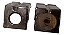Par Suporte Coxim Radiador Jeep Renegade 2019 2020 2021 - Imagem 1